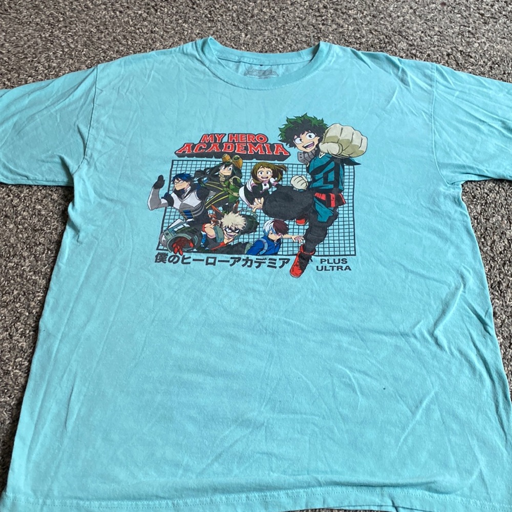 my hero academia superhero shirt